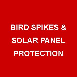 Bird Spikes & Solar Panel Protection