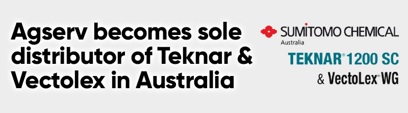 Agserv sole distributor of Teknar and Vectolex in Australia